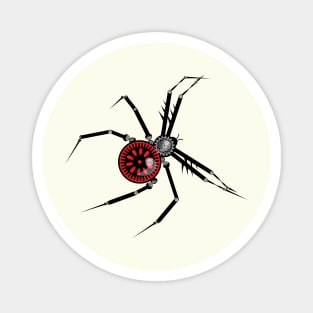 Steampunk redback Magnet